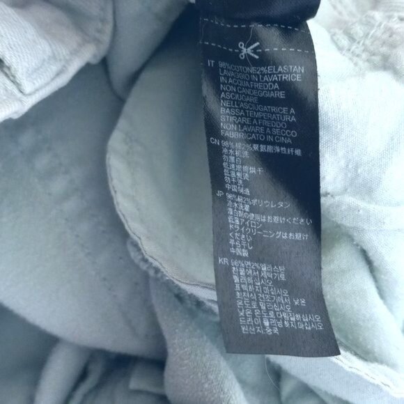 Life In Progress Size 27 Jeans Womens Denim Blue Skinny Fit Zippers Steampunk - Picture 6 of 12